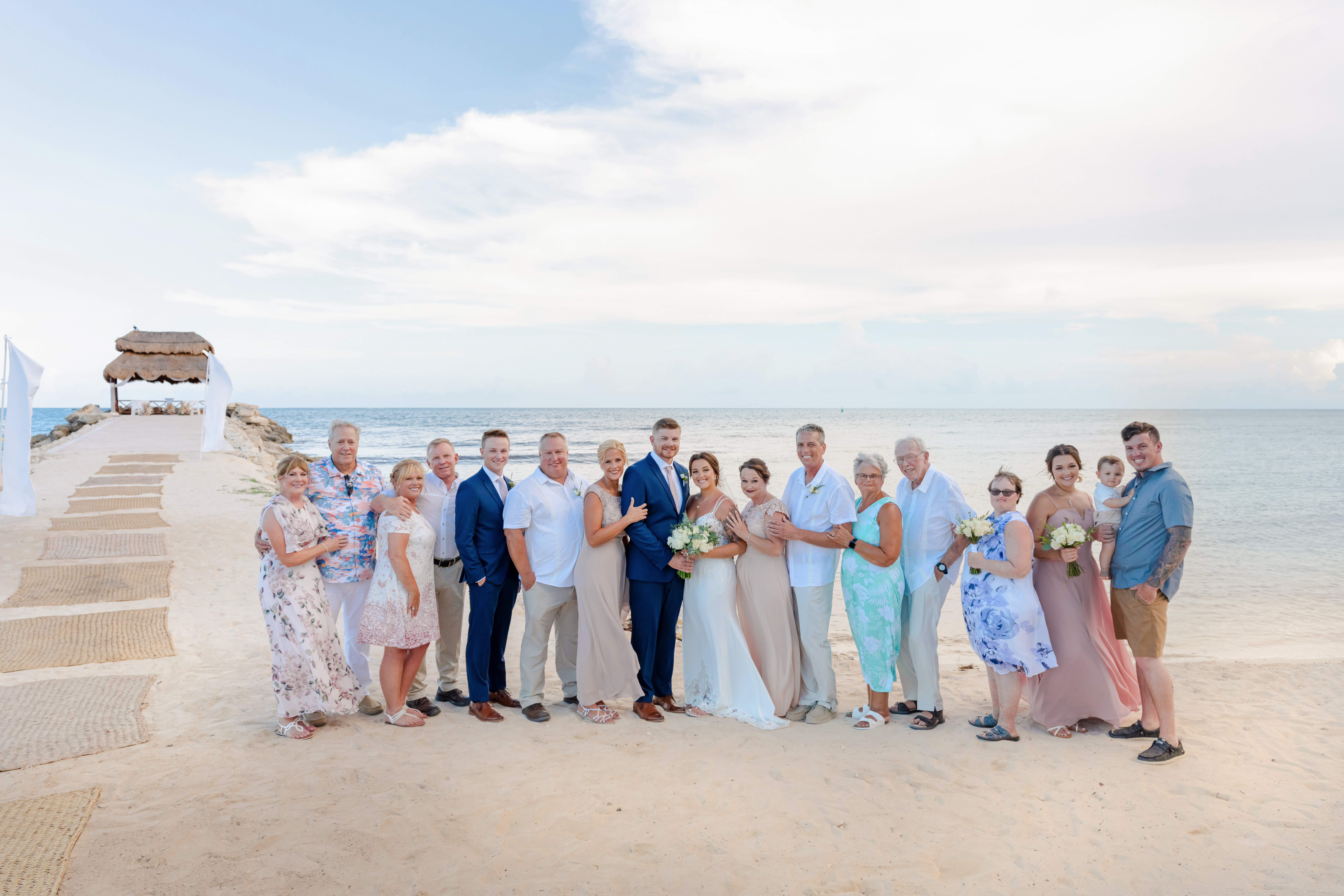 Reception details at luxury wedding